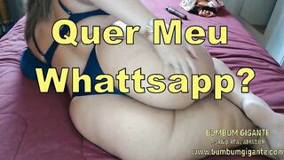 That vision you can have I'm selecting to record - Access my WhatsApp and Content: www.bumbumgigante.com - Come record with me!