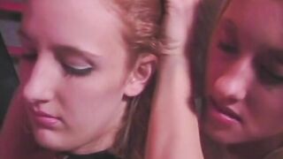 Older domina hotties got all hard with younger cunt with mouth's