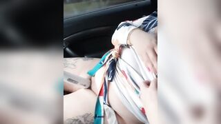 Pawg having fun with her new vibrator