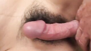 Woman into pigtails offer oral sex to man before getting nailed