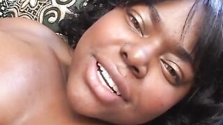 Freaky Cutie moans as a long pole penetrates her tight snatch
