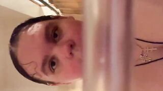 Taking A Shower