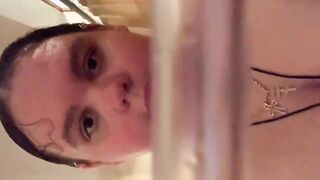 Taking A Shower