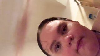 Taking A Shower