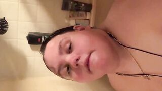 Taking A Shower