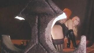 Blond whore gets her tight vagina nailed