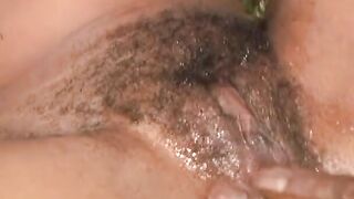 Bitch rolling over green sheets begging for more