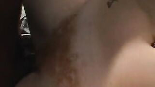 Freaky stud banging blonde unshaved cunt after getting blow