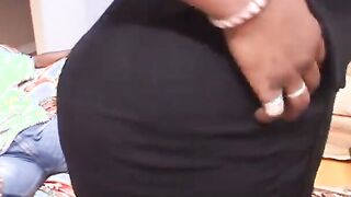 African skank Enjoying her soak snatch screwed rough by long poles