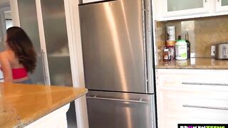 BrokenTeens - Messy Keilani Kita Cleans Off Her Stepfather's