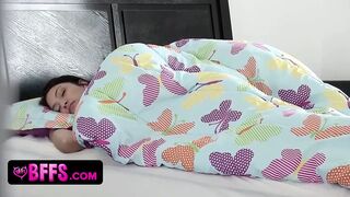 BFFS - Lusty Stepbrother Surprises His Stepsister's Friends
