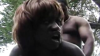2 Women are sharing 1 big black dick
