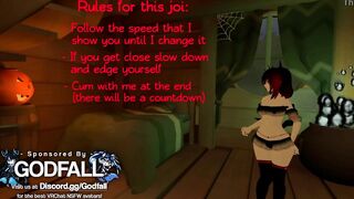 Spooky Succubus JOI ️ VRchat Erp Edging ASMR JOI Eye Contact Cartoon 3D pov Preview