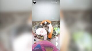 Funny CHALLENGE - my Stepbrother Visited me last Weekend and we did a Live Stream of me Sucking Off his cock - Nata Sweet
