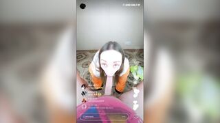 Funny CHALLENGE - my Stepbrother Visited me last Weekend and we did a Live Stream of me Sucking Off his cock - Nata Sweet