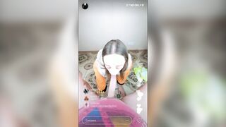 Funny CHALLENGE - my Stepbrother Visited me last Weekend and we did a Live Stream of me Sucking Off his cock - Nata Sweet