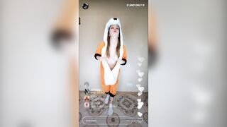 Funny CHALLENGE - my Stepbrother Visited me last Weekend and we did a Live Stream of me Sucking Off his cock - Nata Sweet