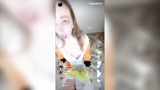 Funny CHALLENGE - my Stepbrother Visited me last Weekend and we did a Live Stream of me Sucking Off his cock - Nata Sweet
