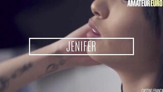 AMATEUREURO - (Jenifer, Alex Duca) - Long Titties Amateur Teenie Falls Inside Love During Casting