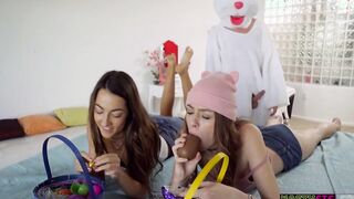 Alex Blake, Lily Adams Nasty Sis Gets Cumshot Surprise