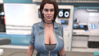 STARS OF SALVATION #13 - She is oiling up her large boobies: Fun ahead!