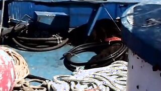 Red Head BBW gets drilled doggy style on a boat