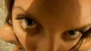 Bombshell young dark haired gets banged! and creamed