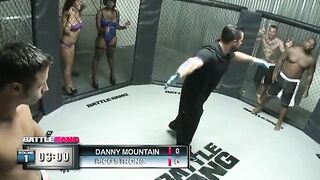 Cutie big tit dark haired Isis fucking with the battle bang champ