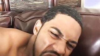 Pierced african skank is fucking with huge african schlong