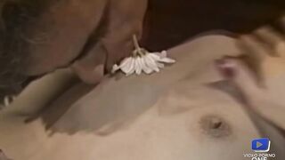Yoko, repressed erotic, takes the penis perfect