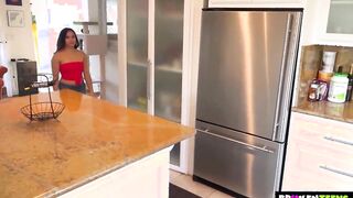 BrokenTeens - Messy Keilani Kita Cleans Off Her Stepfather's Friend Long Penis