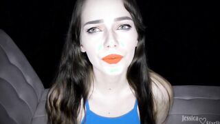 Hate Pounded Your Huge Jugs Ex and Cum on Her Face - Jessica Starling