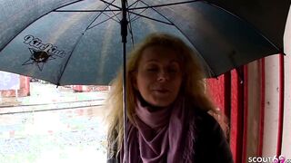 GERMAN STEPMOM PICKUP AND SCREWED AT RETRO STREET CASTING