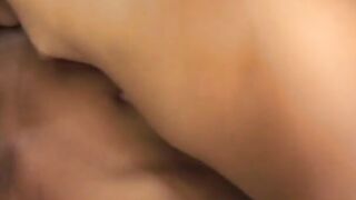 Pierced vagina teenagers gets eaten out