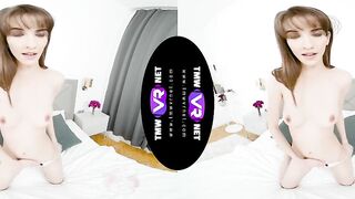 TmwVRnet -Lili Charmelle- Dark Haired gets soak after striptease