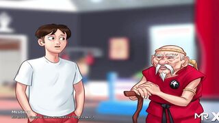 SummertimeSaga - Older Woman Yoga E1 # 24