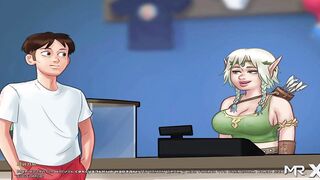 SummertimeSaga - Older Woman Yoga E1 # 24