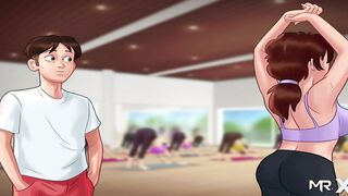 SummertimeSaga - Older Woman Yoga E1 # 24