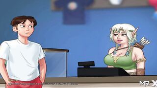 SummertimeSaga - Older Woman Yoga E1 # 24