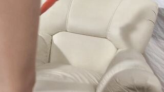 Alsia paja masturbates alone with long dildos # one