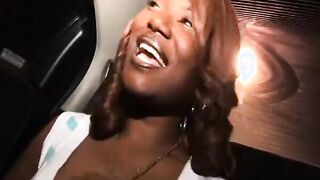 Black whore takes penis inside her tight vagina