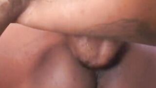 Ebony hunk with a thick dick fucks african hooker goddess