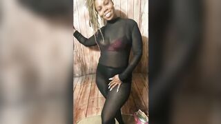Sashacheeks nylon bdsm