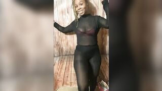 Sashacheeks nylon bdsm