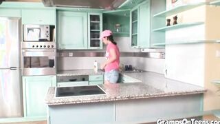 Dick fucking bushy pussied 18 yo gets rammed
