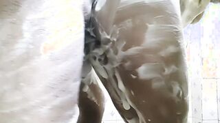 Punjab women showers sex into home