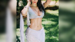 She like keeping her hands on her vagina