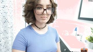 Vulgar Stepsister Leana Lovings Wants her Bros Penis Badly