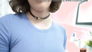 Vulgar Stepsister Leana Lovings Wants her Bros Penis Badly
