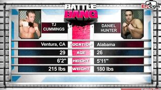 Slim blonde hoe with tiny melons anal plowed into a boxing ring